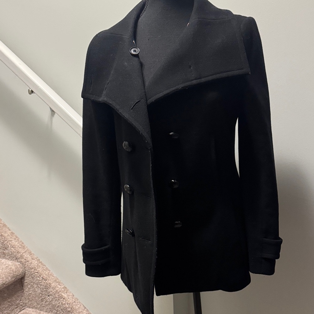 Wilfred Black Double-Breasted Jacket